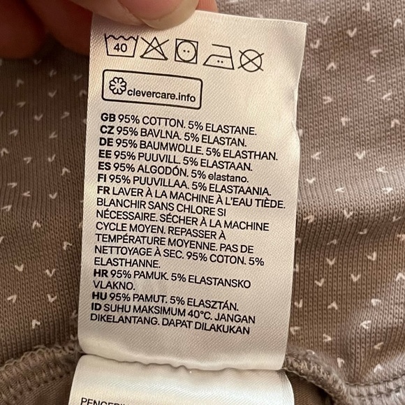 🔥3x20🔥 Baby girls pants Sz 2-4 months brown Leggings - Picture 7 of 10